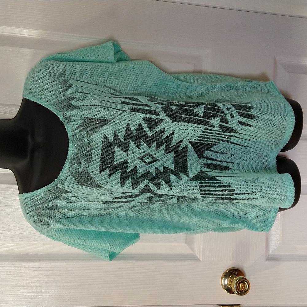 Vanity top in mint, new with tags XL